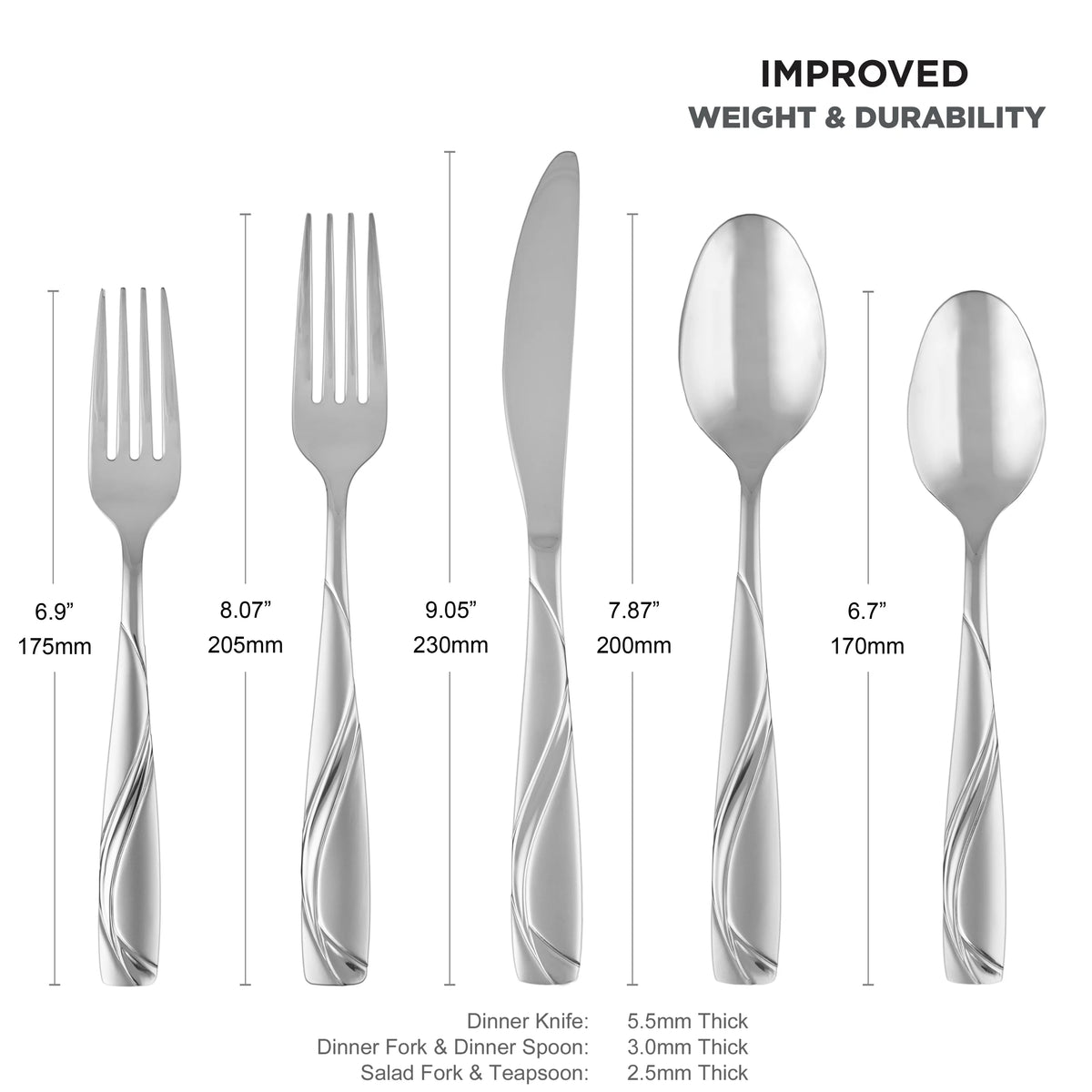 Sand 20-Piece Flatware Set H5286