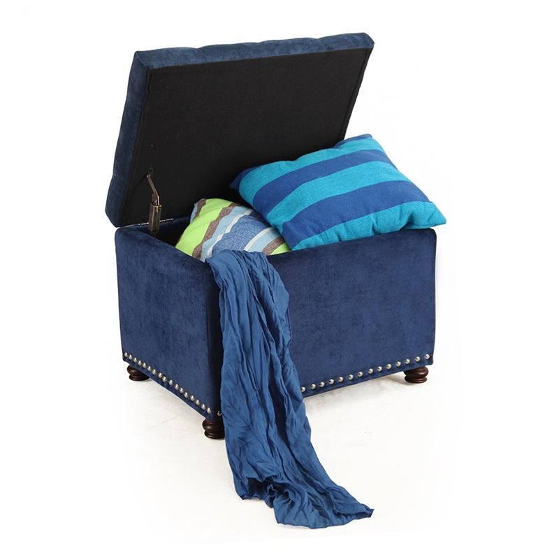 Rectangular Tufted Storage Ottoman J771202