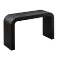 Black Acacia Finish Console Table P709116