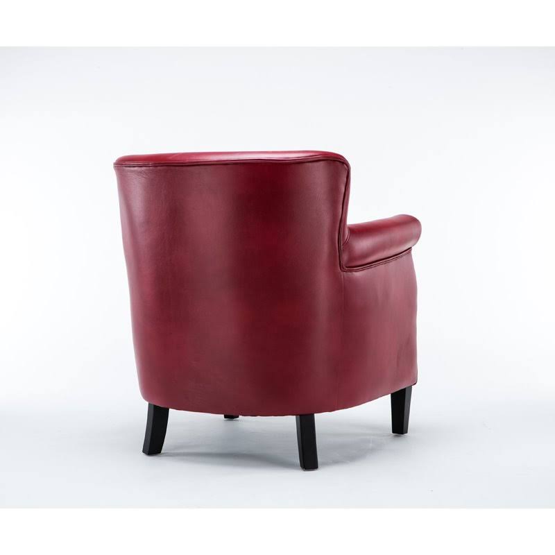Red Club Chair F43005