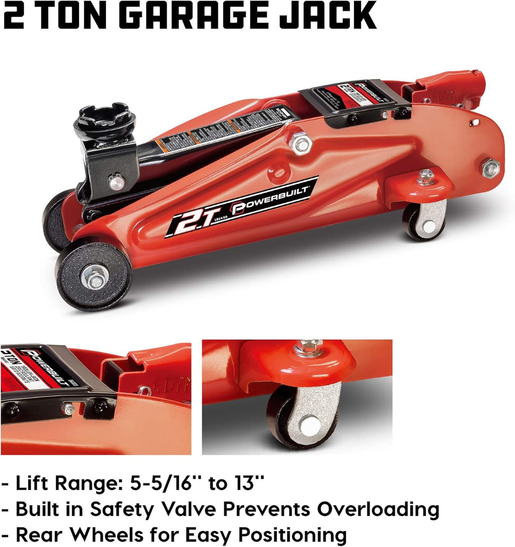 6 Piece Car Jack and Garage Creeper Service Set I6952