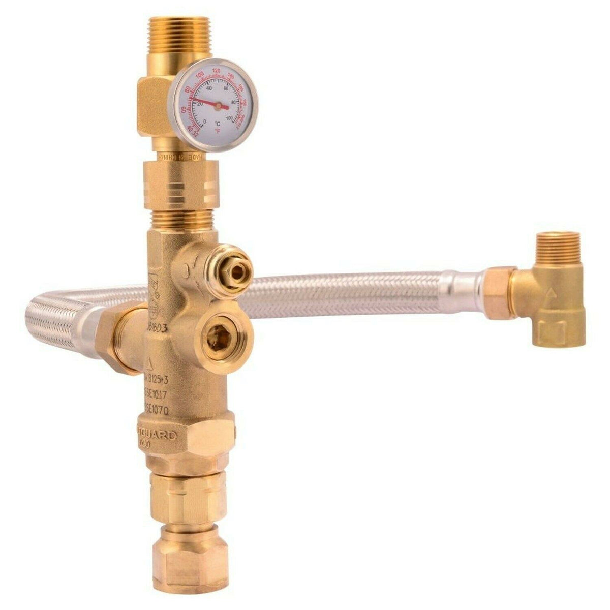 Water Heater Tank Booster Pro with Temperature Gauge F45484