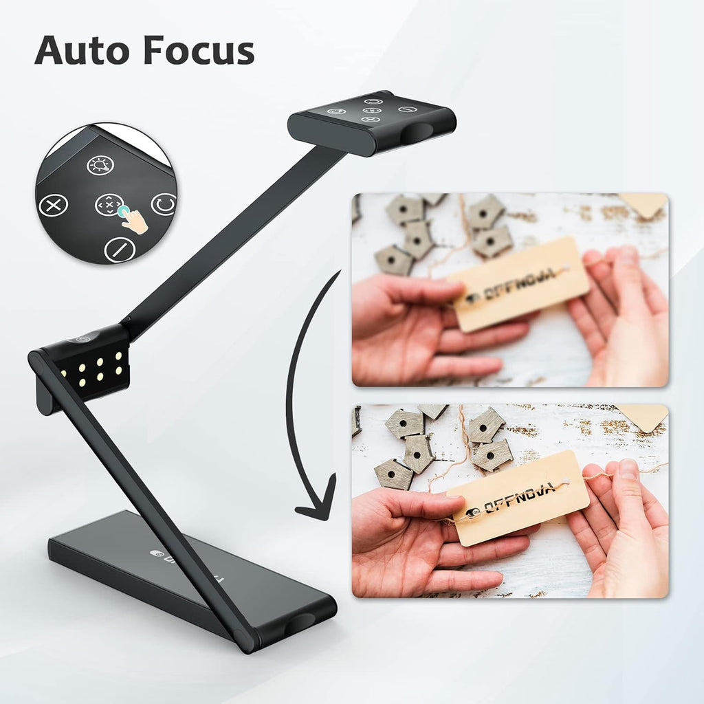 USB Document Camera and Webcam, 13MP U7905