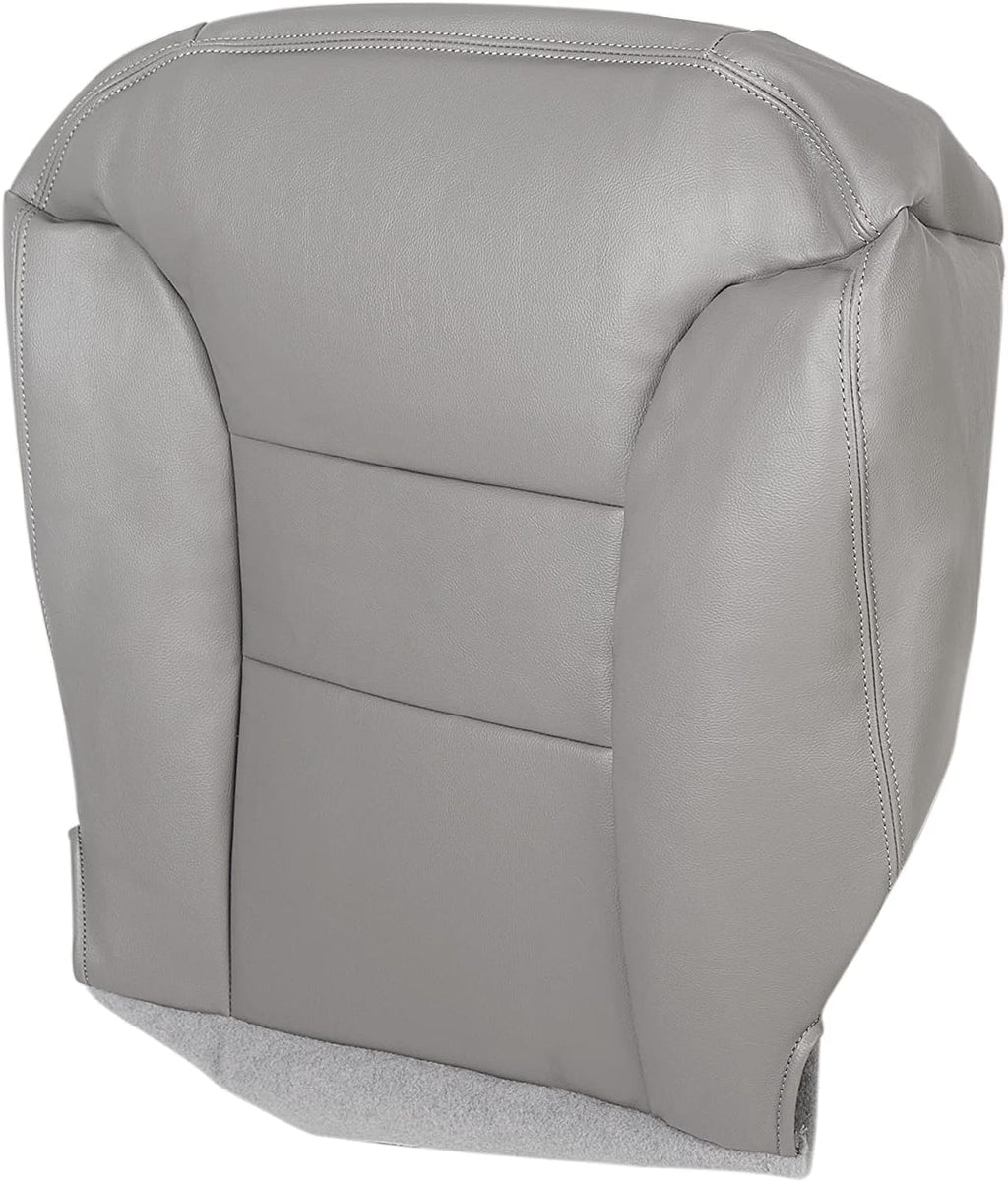 Gray Leather Front Driver Side Seat Cover Pack of 2 Z42996