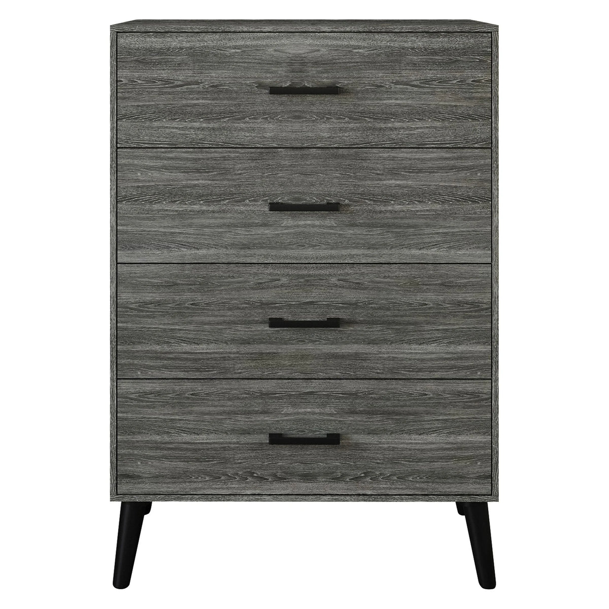 Rustic 4 Drawer Wooden Dresser R740
