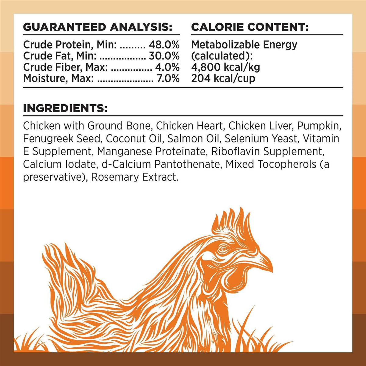 Chicken Freeze-Dried Dog Food Y7020