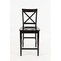 Espresso Solid Wood Counter Stool Y46007