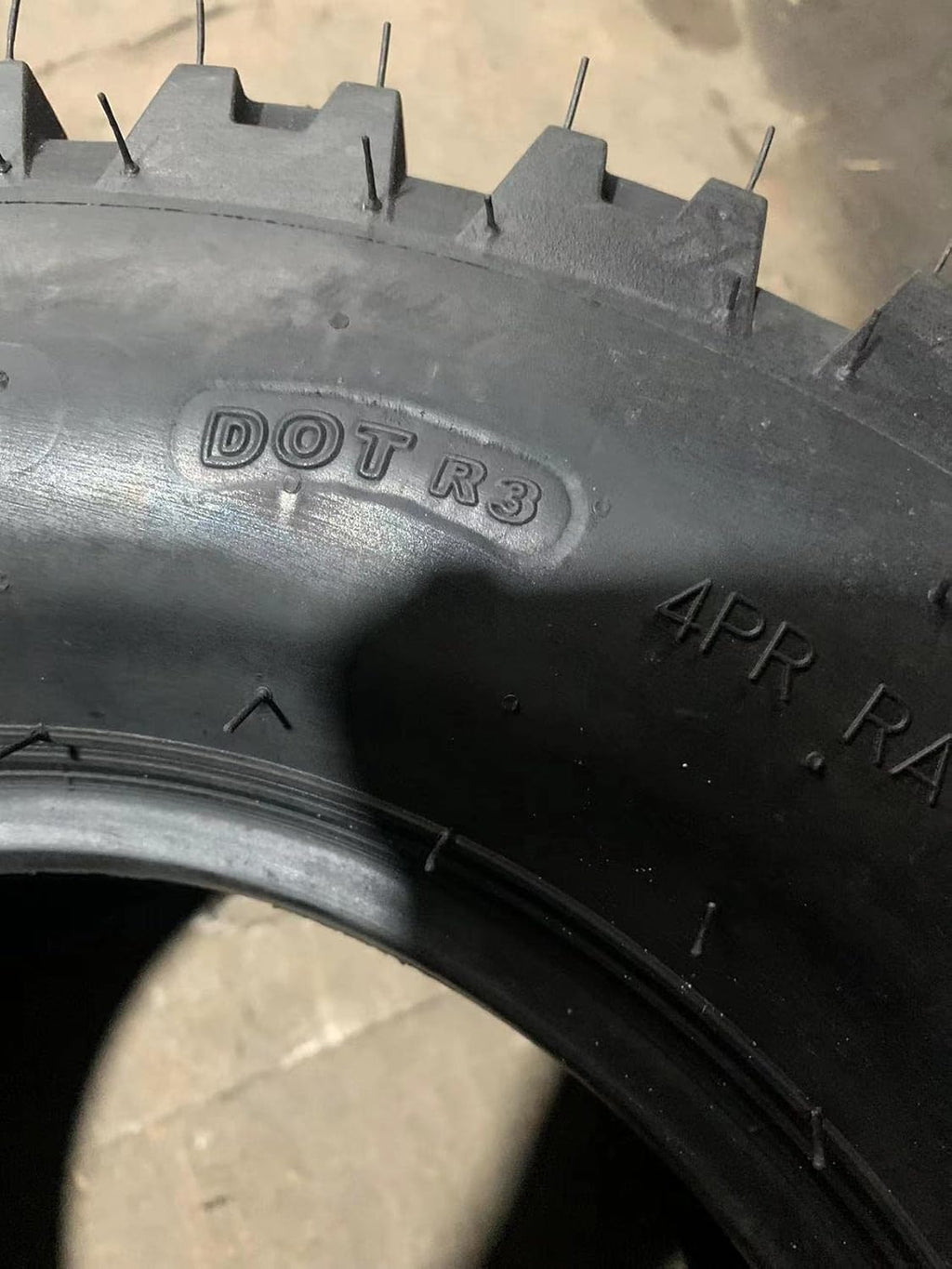 Set of 2 20x10-10 Turf Tires Lawn Mower Garden 4PR Tubeless Tires B530858