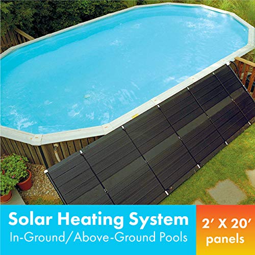 2' x 20' Polypropylene Solar Pool Heater W157154