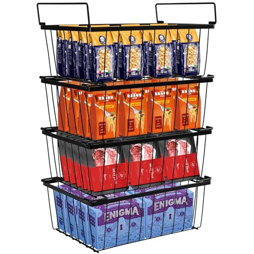 3 Pack Stackable Freezer Organizer Bins T7986