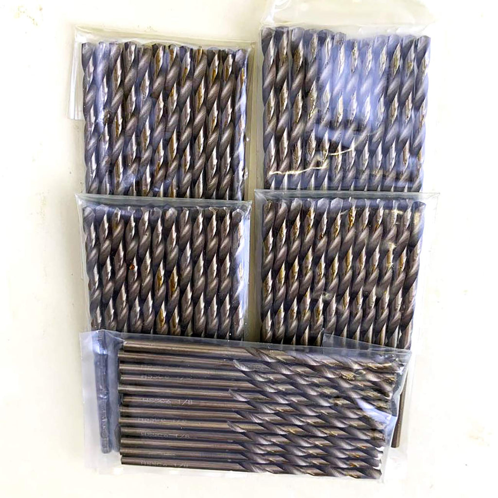 60PCs HSS M35 Cobalt Twist Drill Bits Y793066