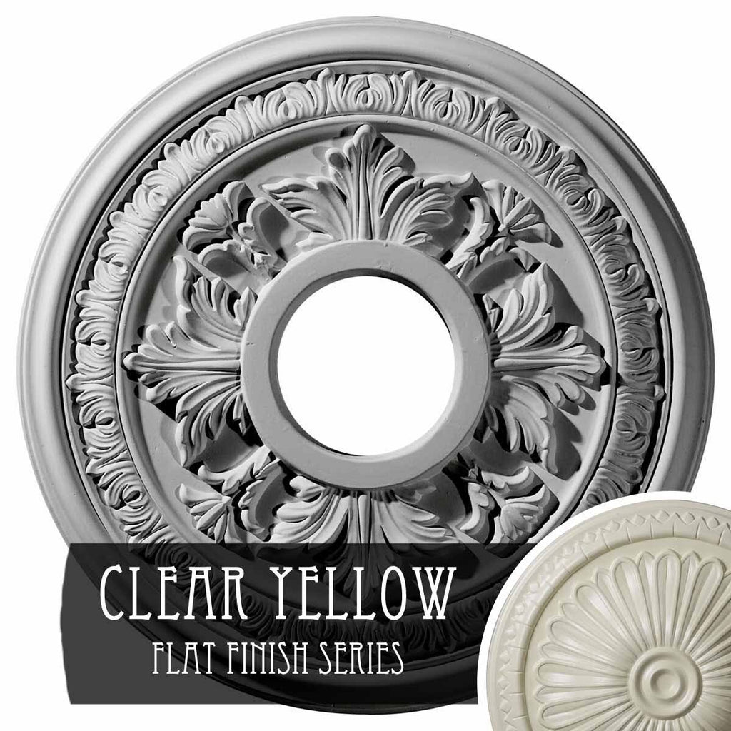 15 3/8x22OD x 4 1/4x22ID x 1 1/2x22P Ceiling Medallion T187