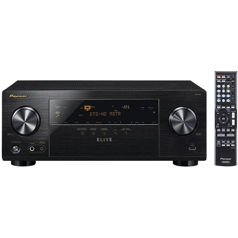 Black 5.2 Channel AV Network Receiver O54001