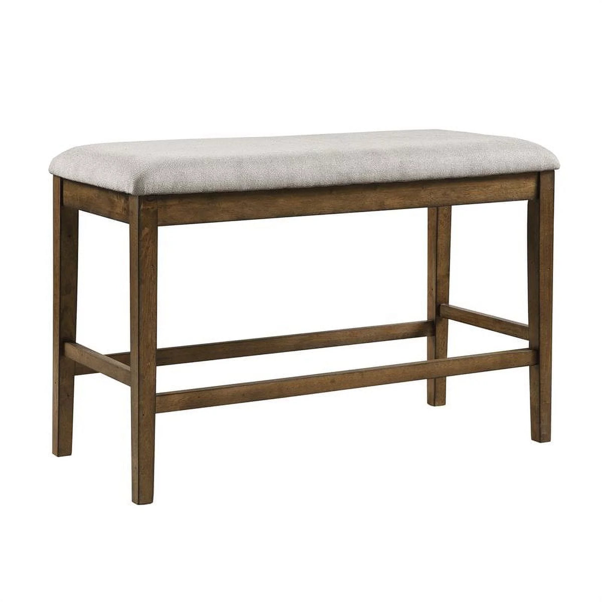 Oak Counter Height Wood Bench A721817