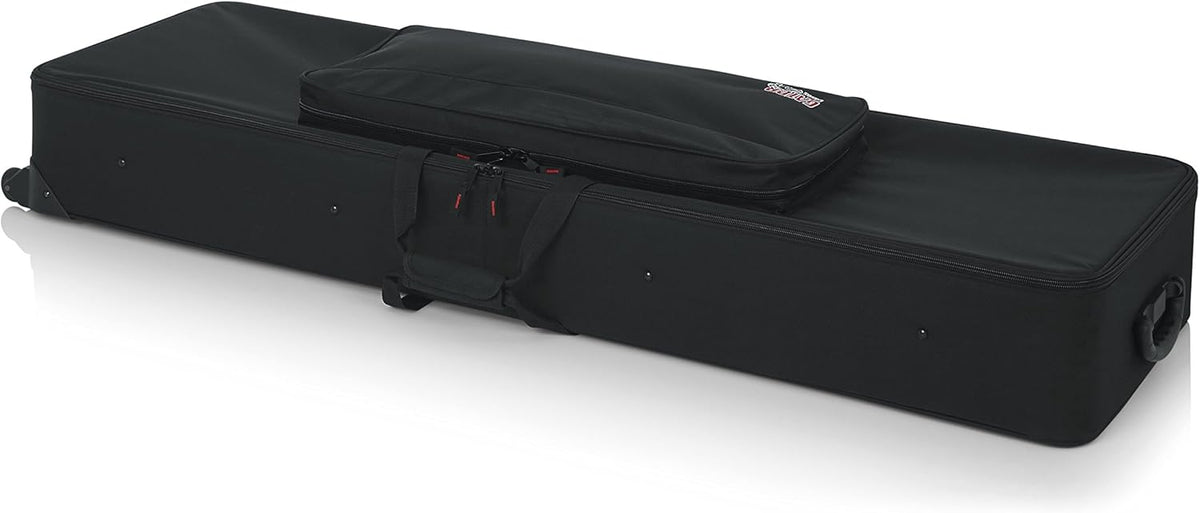 Lightweight Rolling Keyboard Case for 88 Note Keyboards and Electric Pianos E6761