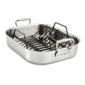 Large Stainless Steel Roaster with Rack W950