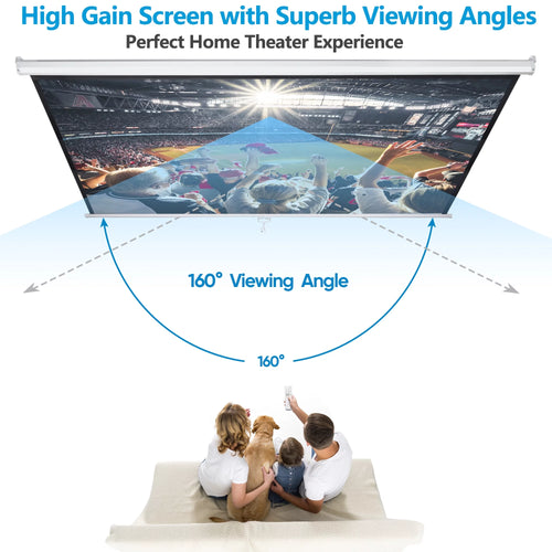 100 Diagonal 16:9 Projector Screen U119193