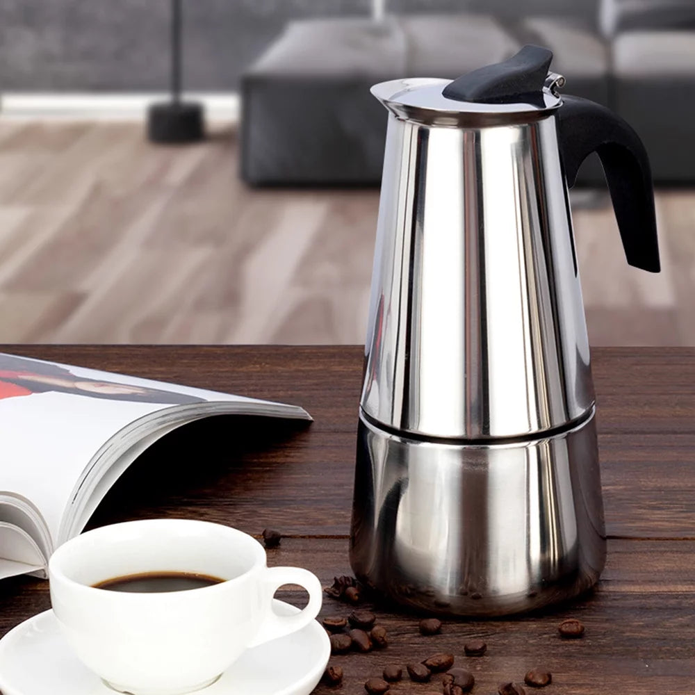 Stainless Steel Portable Electric Coffee Maker Z11864