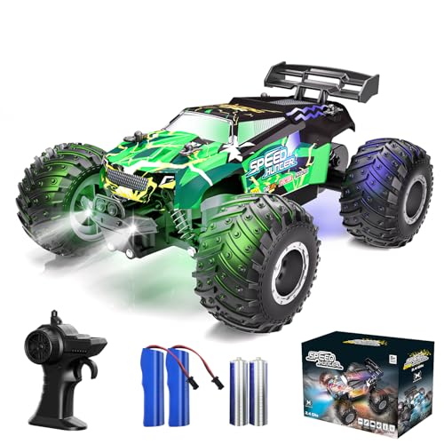 All Terrain 2WD Off Road RC Monster Truck with 2 Rechargeable Batteries B904