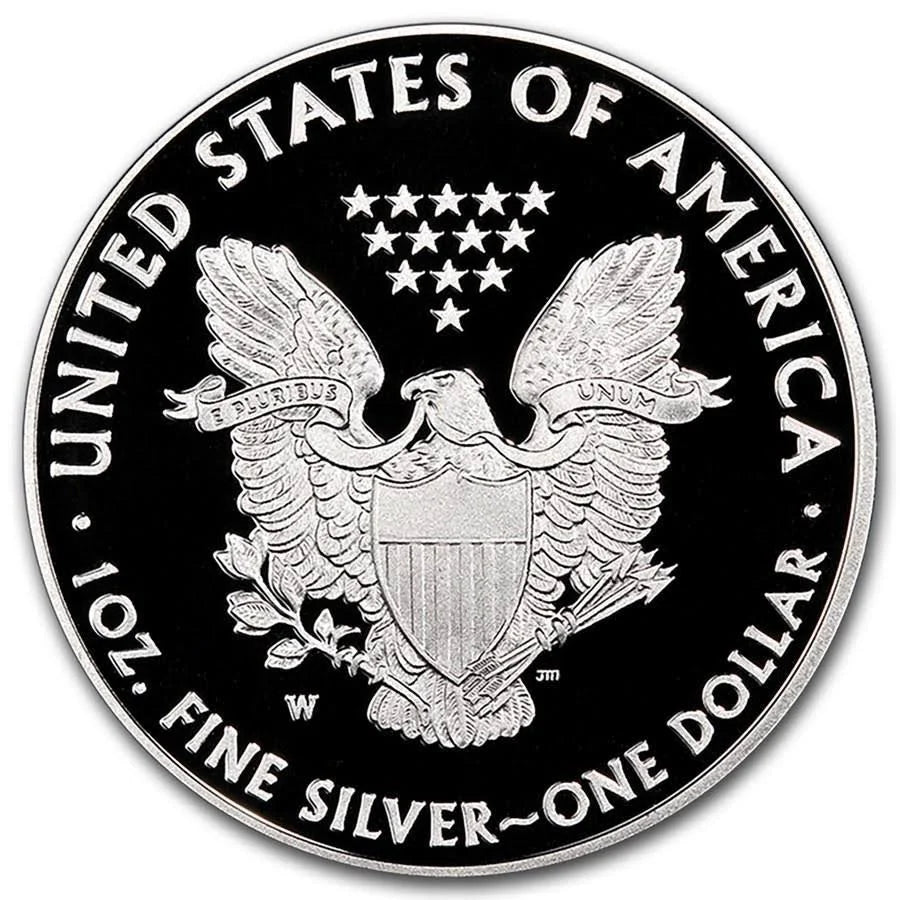 1 oz Proof Silver American Eagle with Box & COA U874