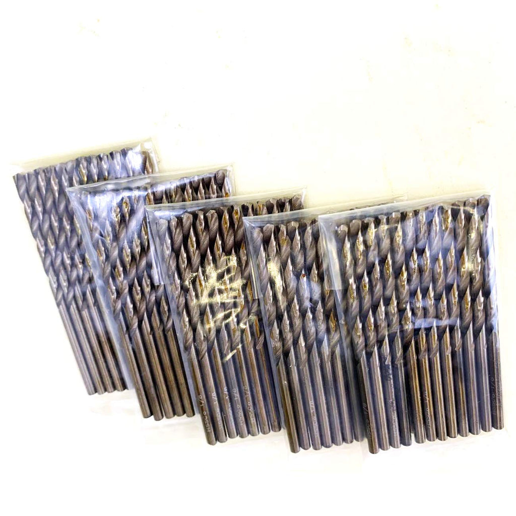 60PCs HSS M35 Cobalt Twist Drill Bits Y793066