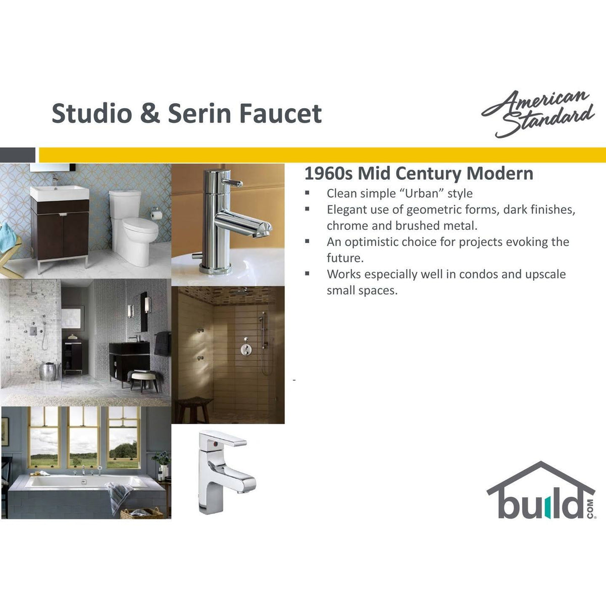 Chrome Tub and Shower Faucet A901