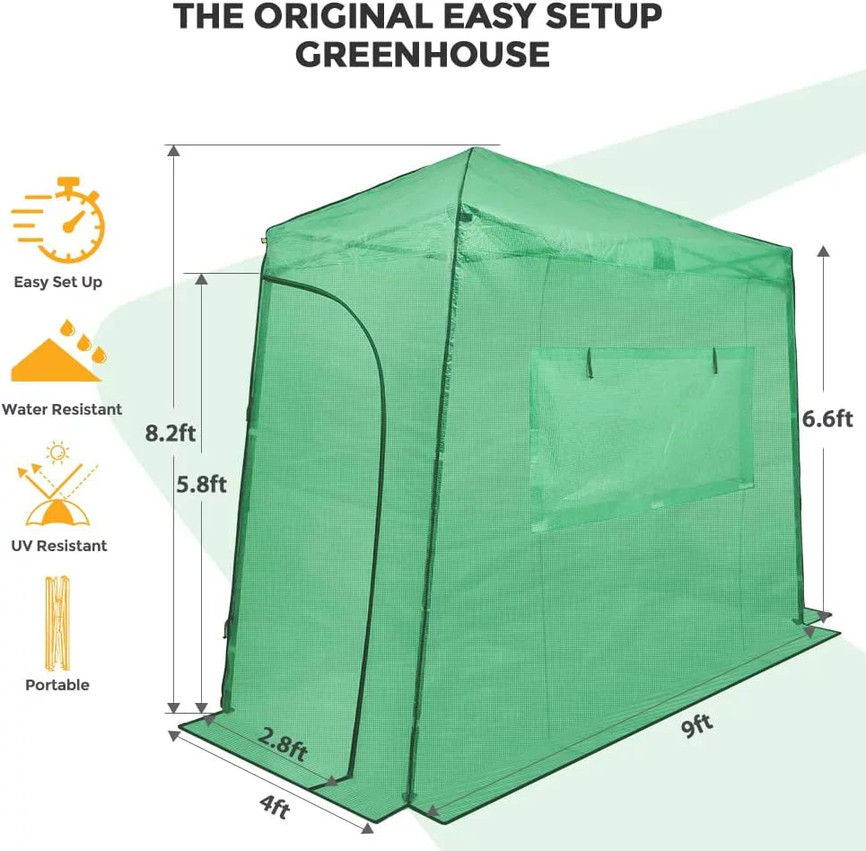 10'x 5' Portable Pop-up Greenhouse N888