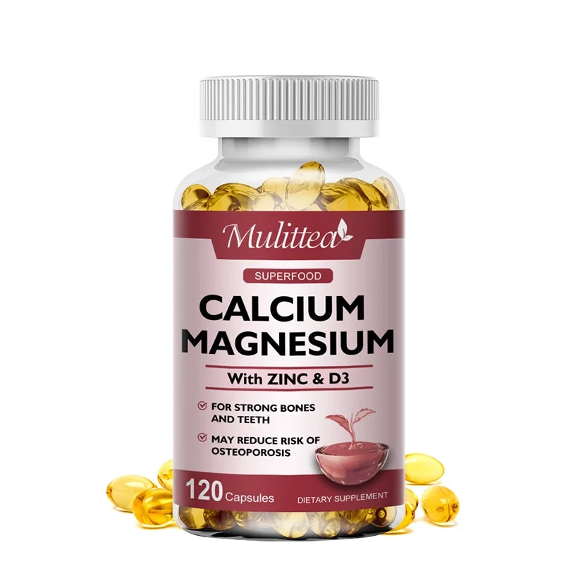 Calcium Magnesium Zinc With D3 120 Capsules M926