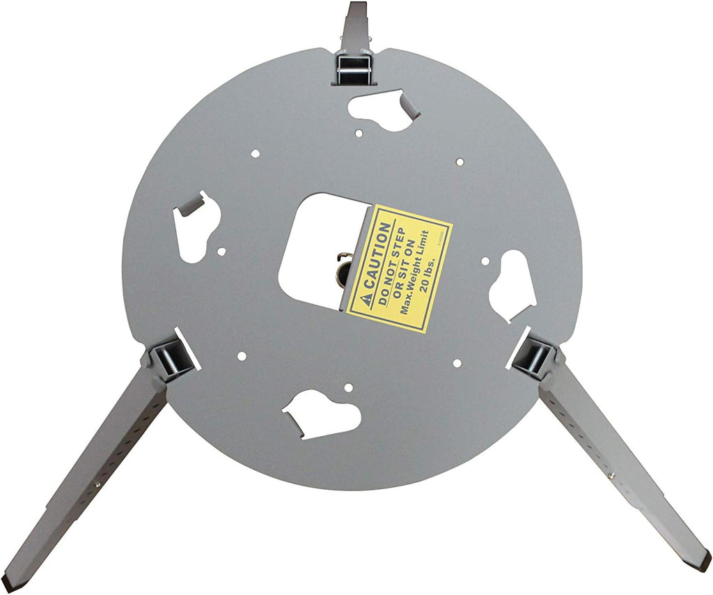 Satellite Tripod Mount, Adjustable Height 14.5-22 Inches, Pack of 2 O81078