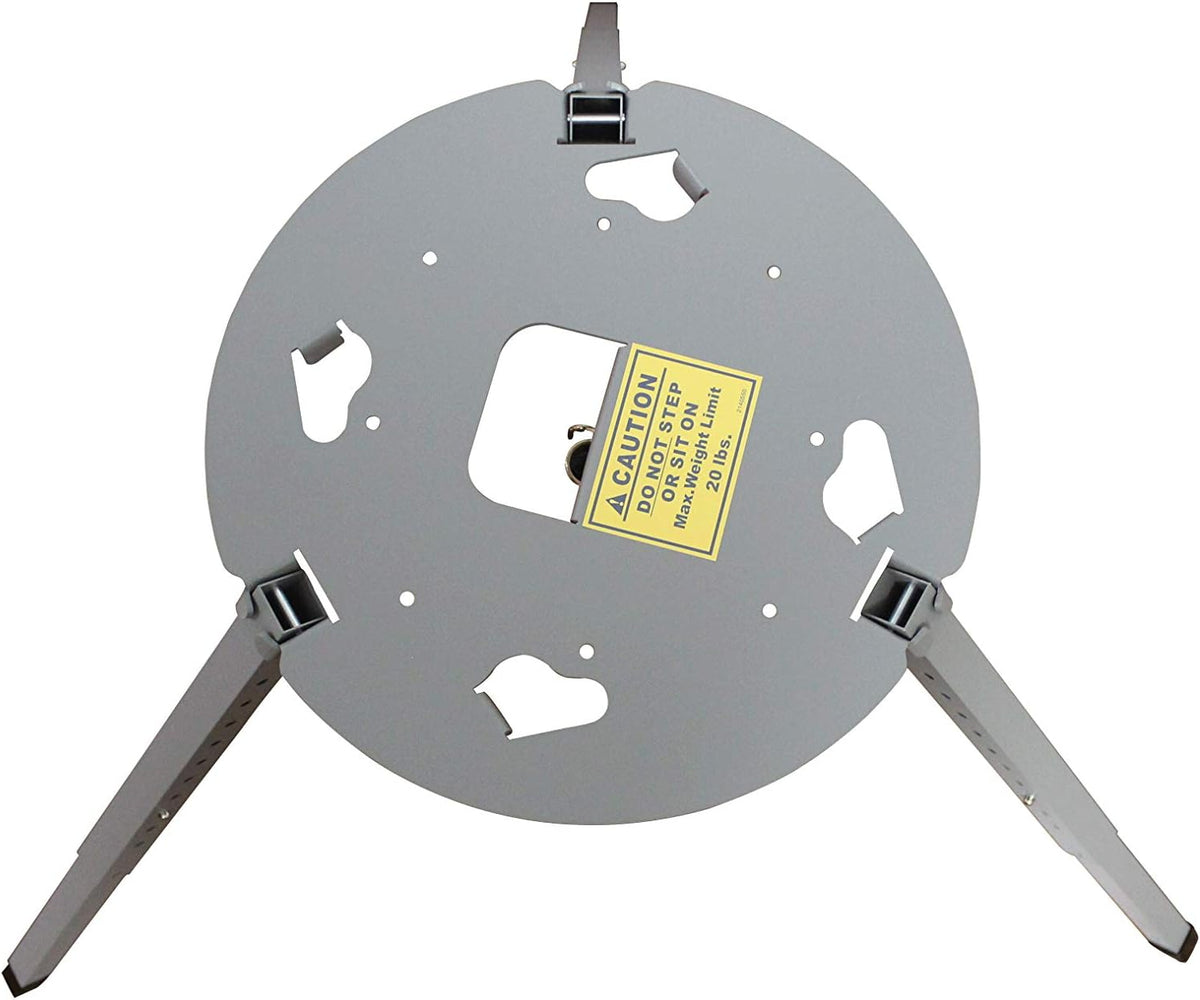 Satellite Tripod Mount, Adjustable Height 14.5-22 Inches, Pack of 2 O81078