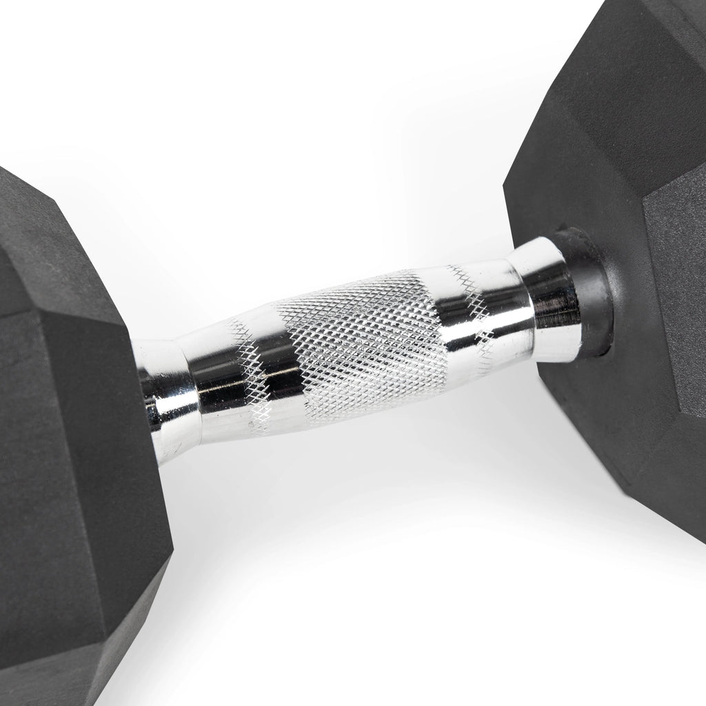 3lb Rubber Hex Dumbbell M121604