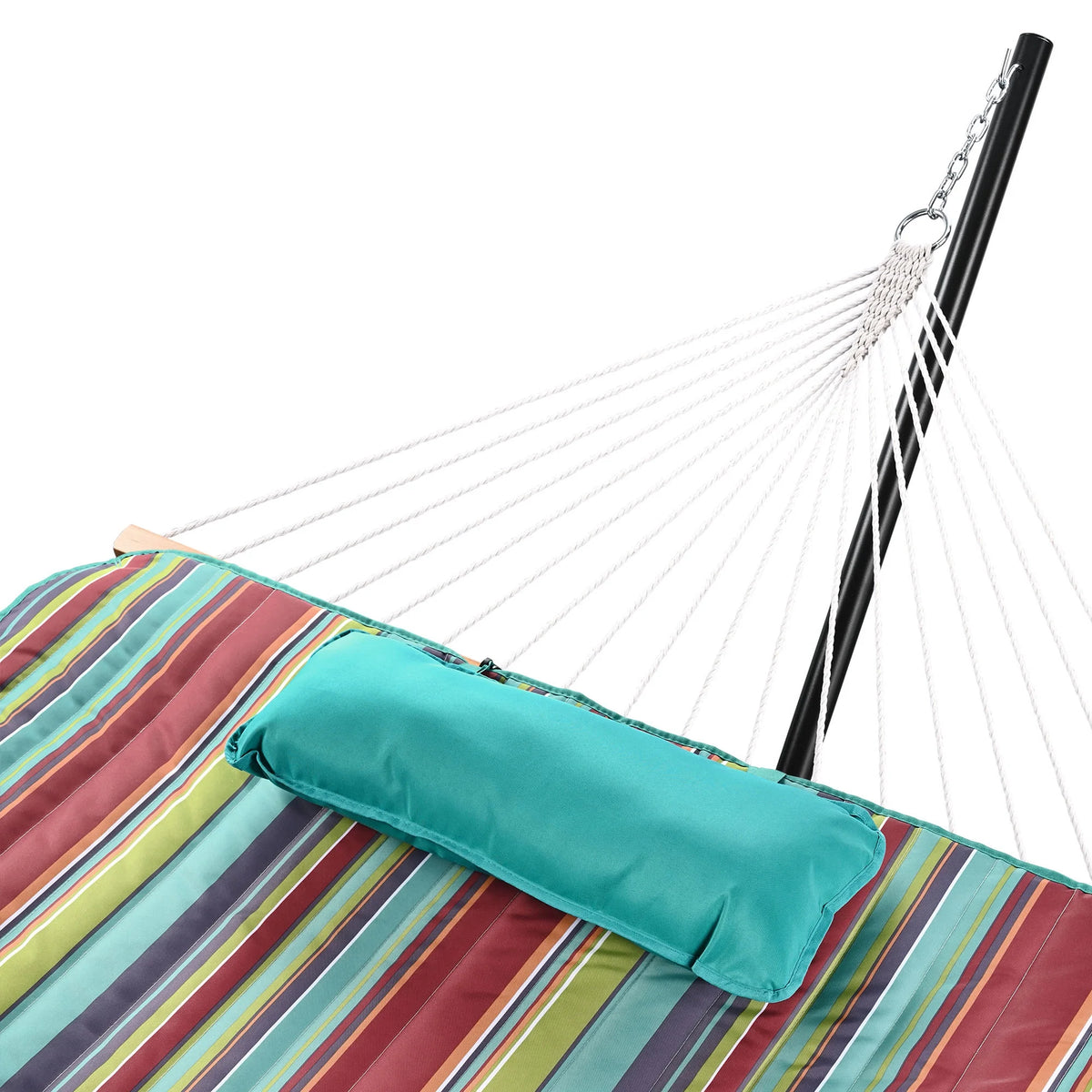 2 Person Hammock with Stand, 500Lbs, with Carrying Case W7451
