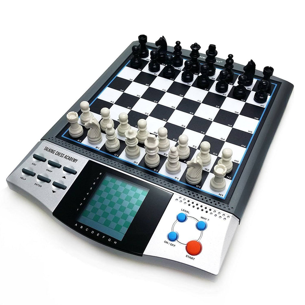 Talking Electronic Chess Master Pro Handheld Computer Game E245