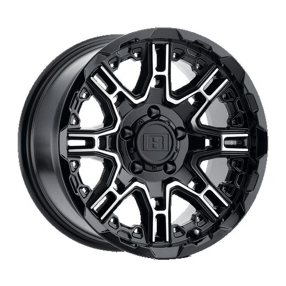 Gloss Black Machined Face Wheel R71970