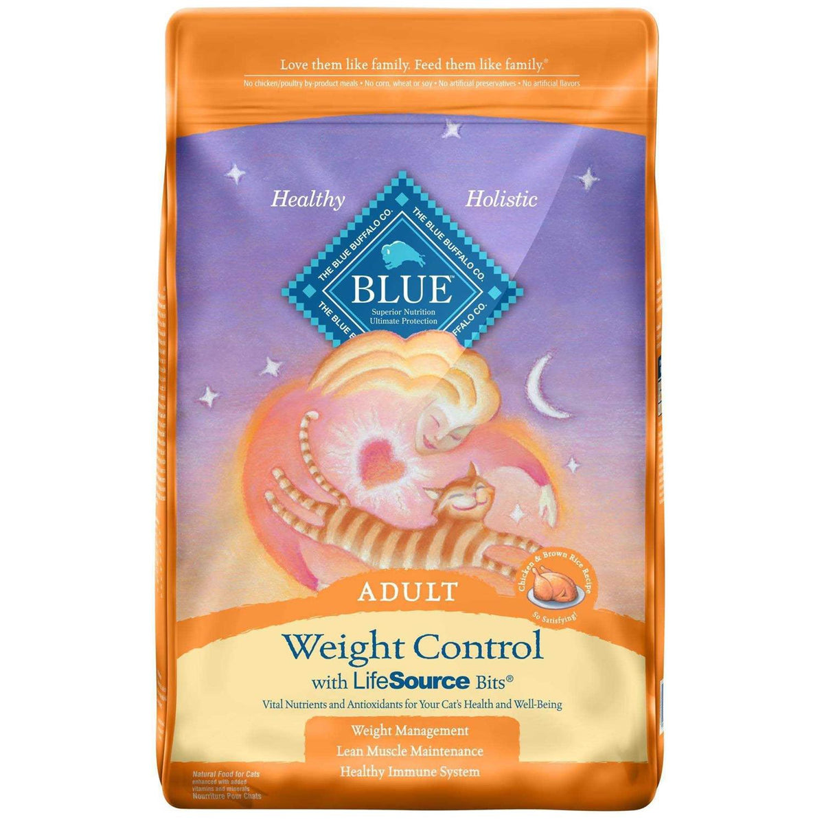 Blue Weight Control Adult Cat Dry Food C342