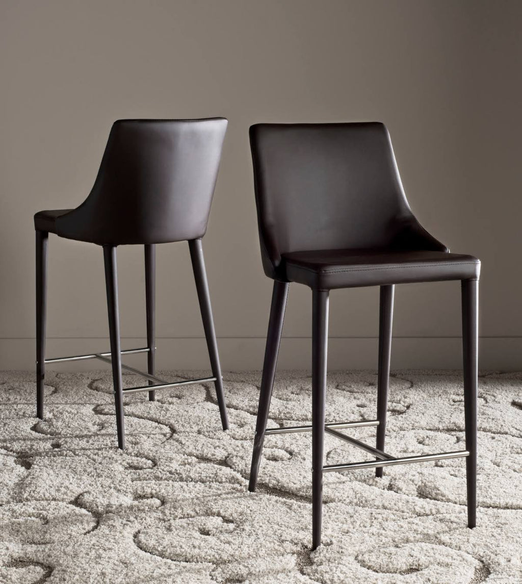 Black Counter Stool Set of 2 X3319