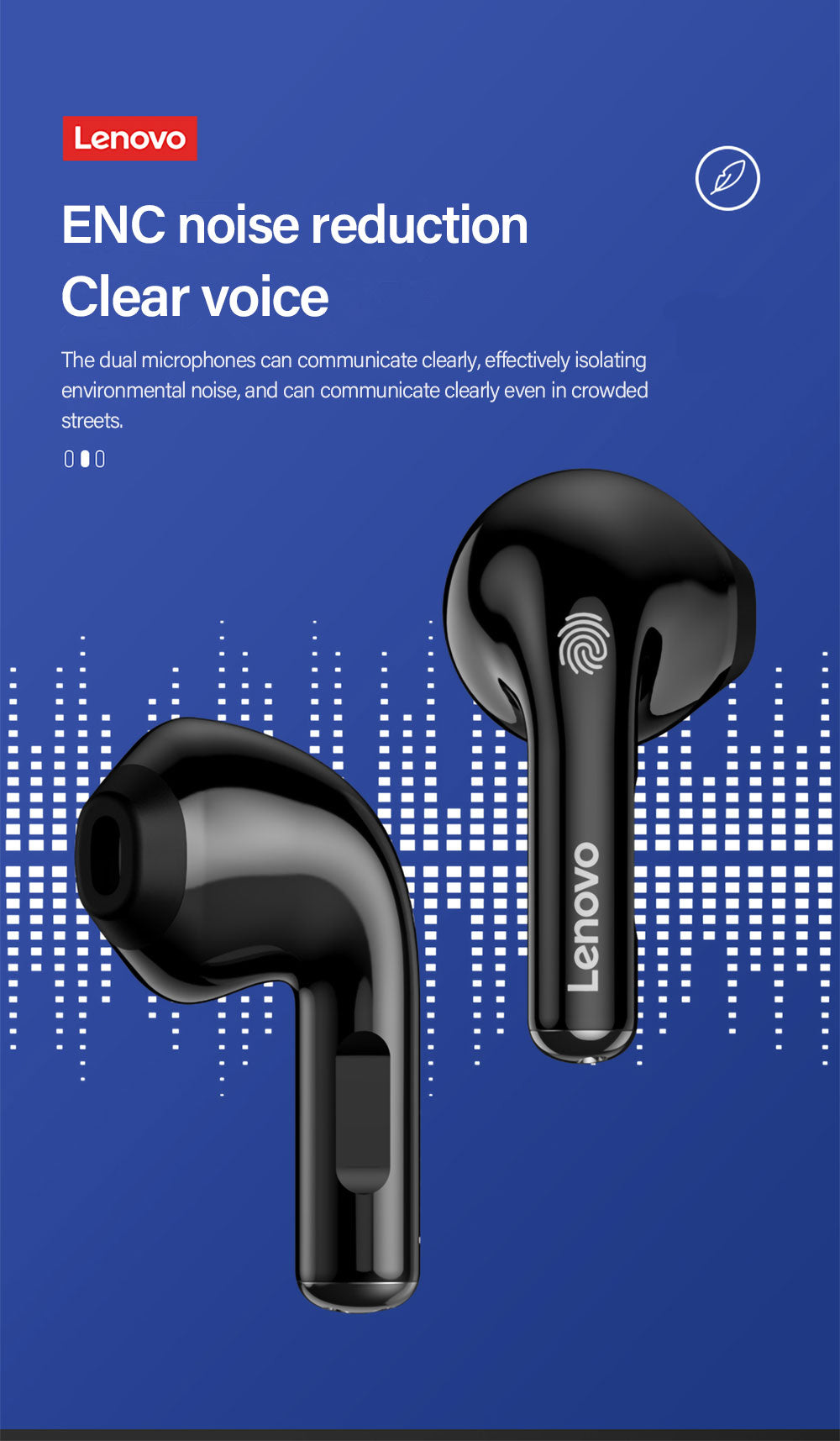 Wireless Sound Isolation Earphones P6012