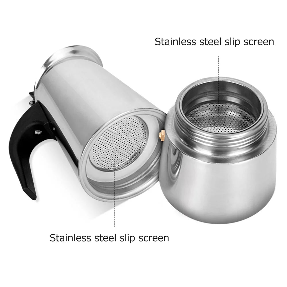 Stainless Steel Portable Electric Coffee Maker Z11864
