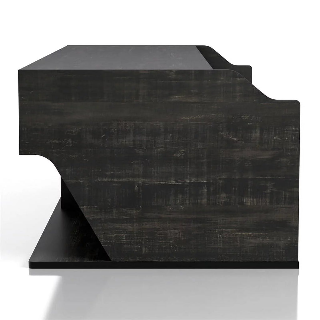Birch Wood Lift-Top Coffee Table in Black G325279