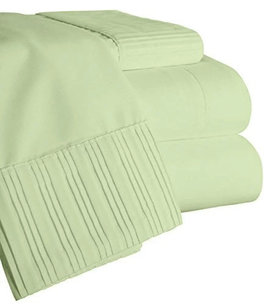 Microfiber Deep Pocket Bed Sheets Set Full Sage F205206