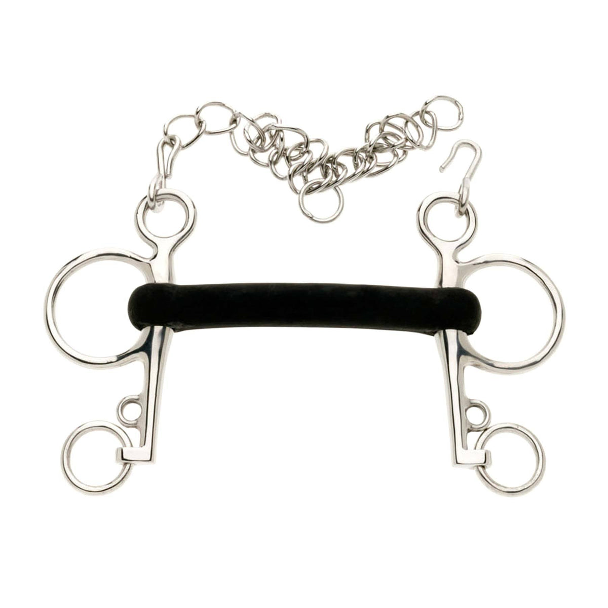 Silver Mullen Mouth Pelham Bit Q748691