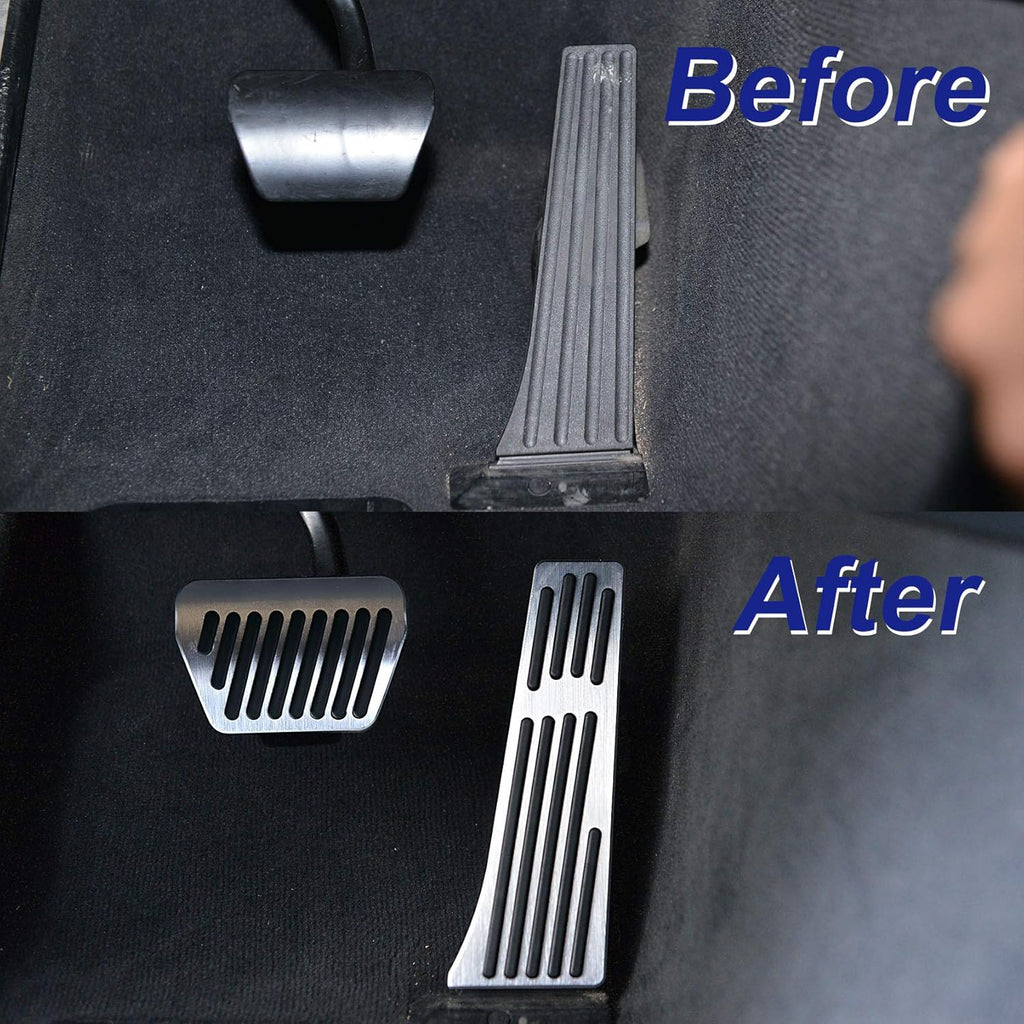 Non-Slip Aluminum Gas Brake Pedal Covers, 2Pcs H314135
