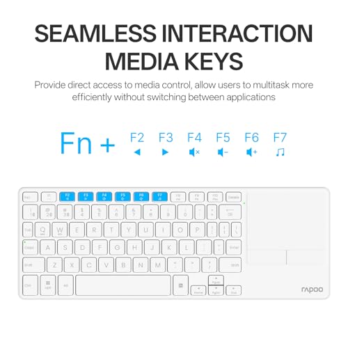 Portable Wireless Keyboard with Touchpad Z396