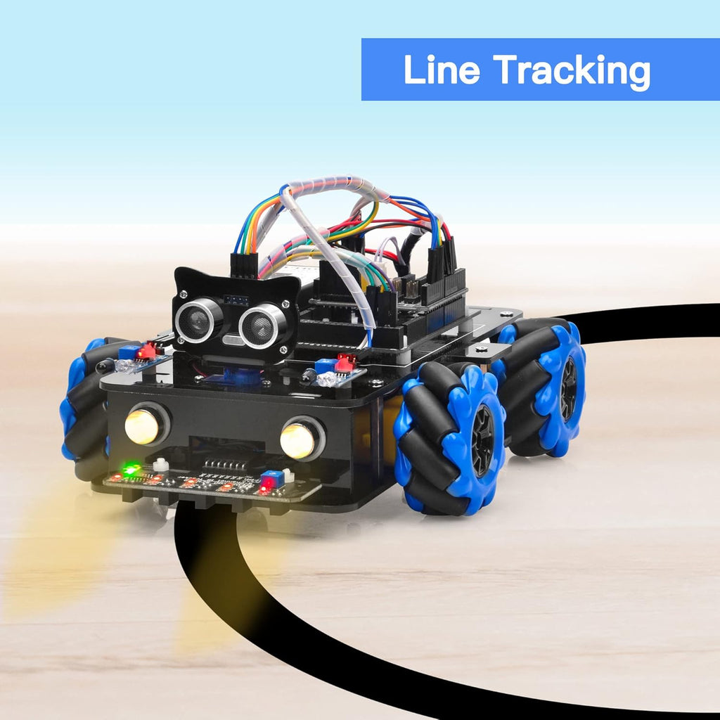 Omnidirectional Mecanum Wheels Robot Car Kit S609
