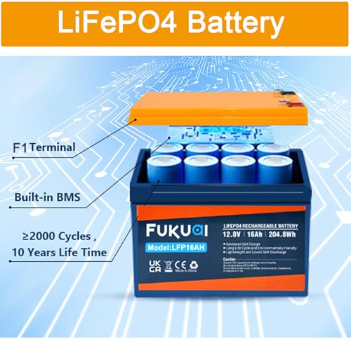 12V 20Ah LiFePO4 Lithium Battery Z85050