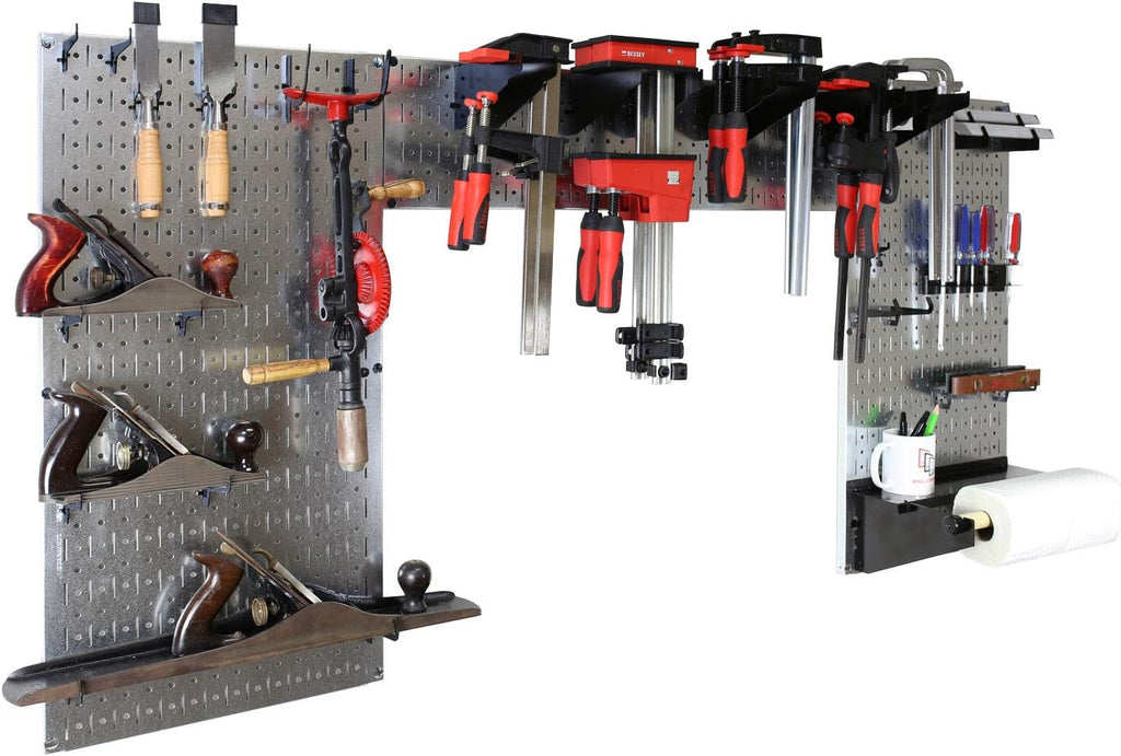 Purple Pegboard Woodworking Tool Storage Organizer Kit Y435