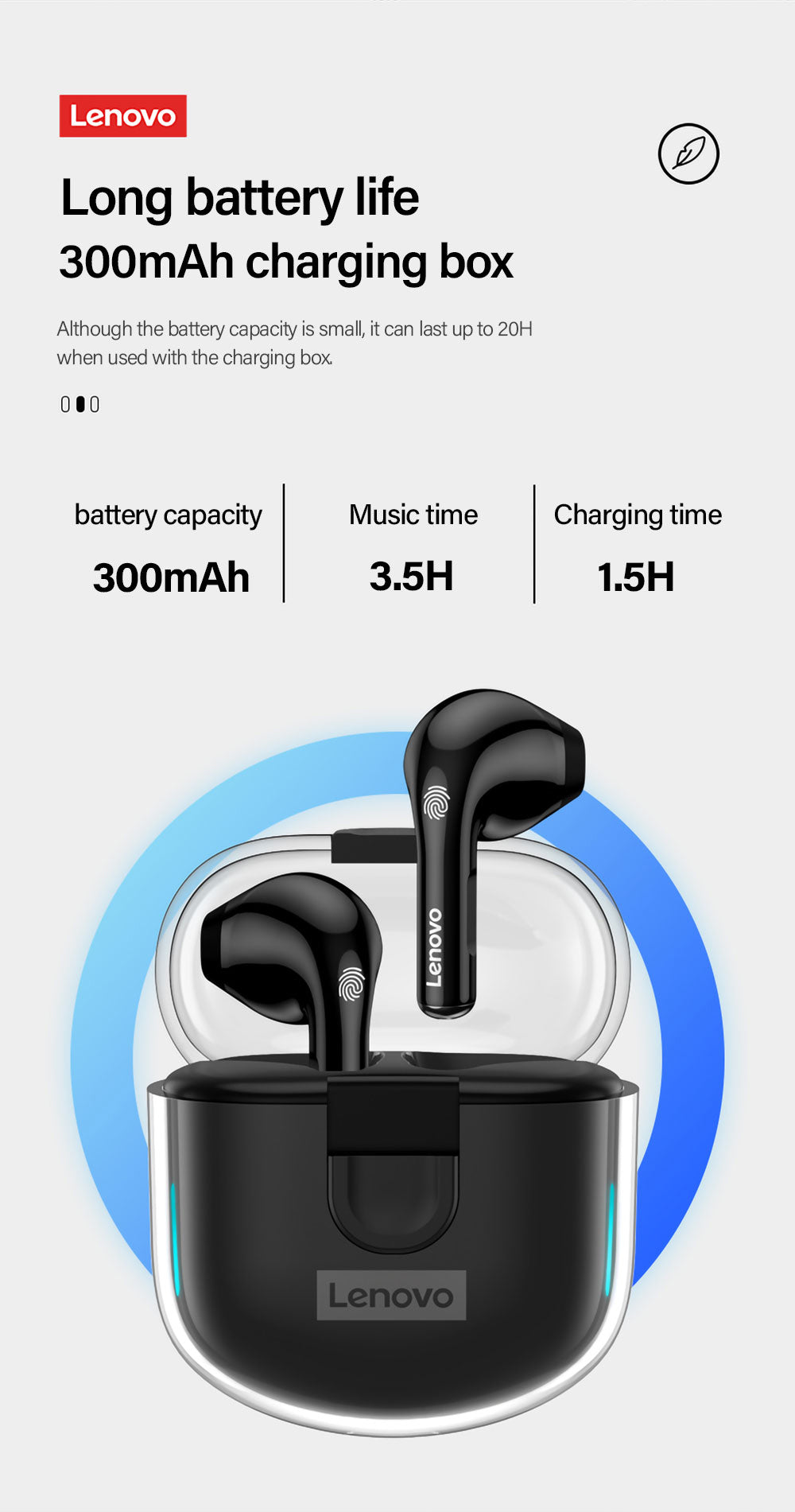 Wireless Sound Isolation Earphones P6012