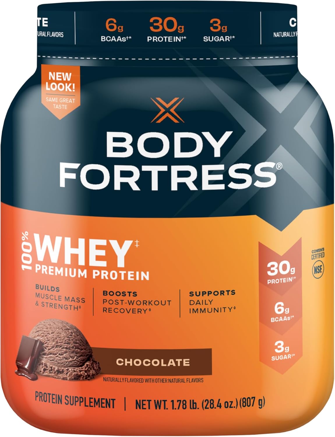 Chocolate Whey Protein Powder 1.78lbs & Creatine Monohydrate 60 Servings I637
