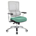 White Vertical Mesh Chair U207891