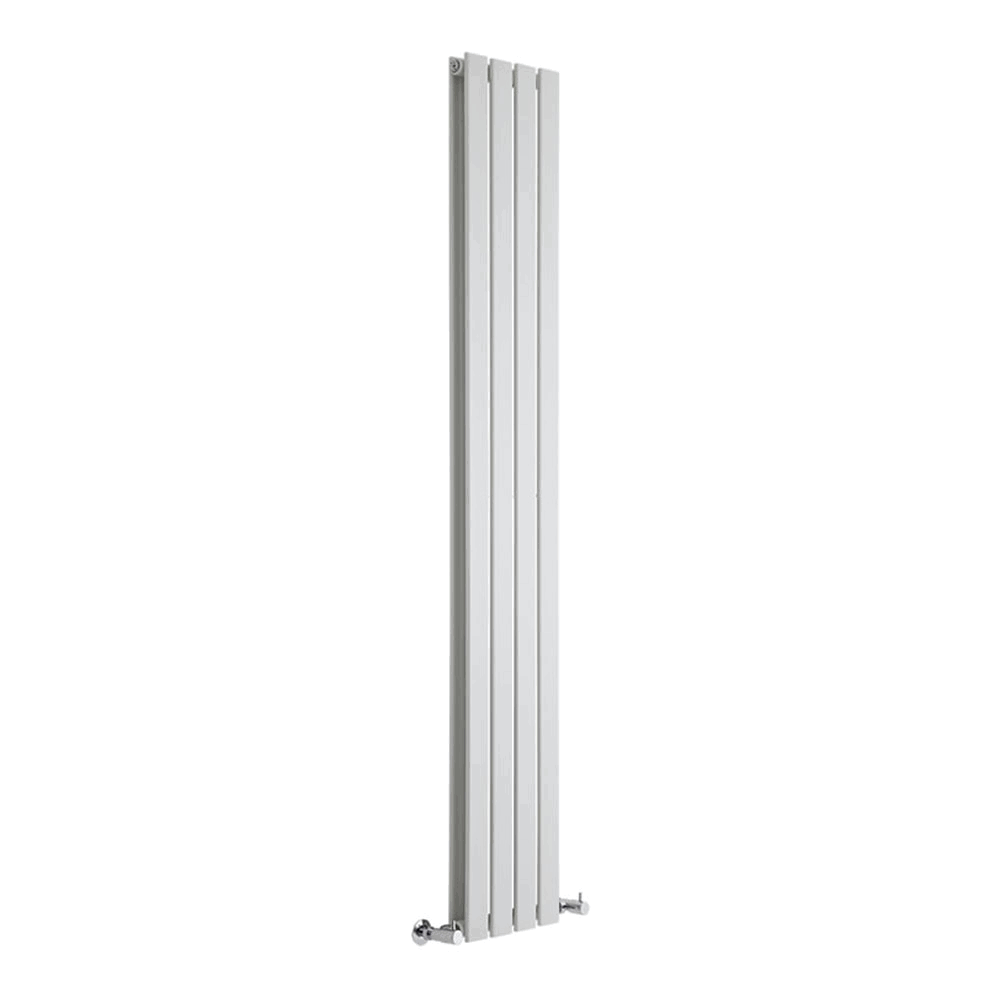 White Vertical Hot Water Radiator N72021